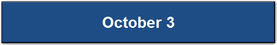 October 3
